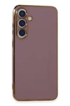 Samsung Galaxy S24 Plus Kılıf Volet Silikon - Mor