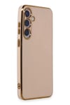 Samsung Galaxy S24 Plus Kılıf Volet Silikon - Pembe