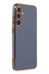 Samsung Galaxy S24 Plus Kılıf Volet Silikon - Mavi