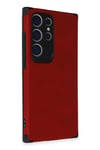 Samsung Galaxy S24 Ultra Kılıf Loop Deri Silikon - Kırmızı
