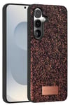 Samsung Galaxy S25 Bright Simli Kapak - Derin Mor