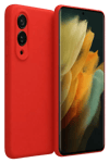 Samsung Galaxy S25 Edge First Silikon - Kırmızı