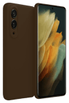 Samsung Galaxy S25 Edge First Silikon - Kahverengi
