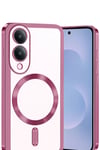 Samsung Galaxy S25 Edge Kross Magneticsafe Kapak - Rose