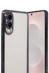 Samsung Galaxy S25 Edge Lensli Silikon - Siyah