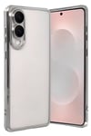Samsung Galaxy S25 Edge Lensli Silikon - Gümüş