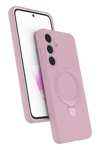 Samsung Galaxy S25 FE Regal Magsafe Standlı Kapak - Açık Pembe