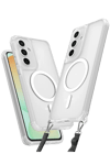 Samsung Galaxy S25 Plus Kılıf Enka Magsafe Silikon Kılıf - Şeffaf