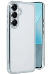 Samsung Galaxy S25 Plus Kılıf Lensli Silikon - Gümüş