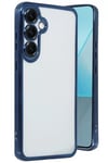 Samsung Galaxy S25 Plus Kılıf Lensli Silikon - Lacivert