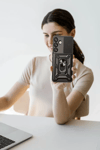 Samsung Galaxy S25 Plus Kılıf Pars Lens Yüzüklü Silikon - Lacivert