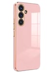 Samsung Galaxy S25 Plus Kılıf Volet Silikon - Pembe