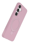 Samsung Galaxy S25 Regal Magsafe Standlı Kapak - Açık Pembe