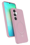 Samsung Galaxy S25 Regal Magsafe Standlı Kapak - Açık Pembe