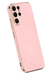 Samsung Galaxy S25 Ultra Kılıf Volet Silikon - Pembe