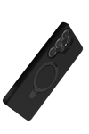 Samsung Galaxy S25 Ultra Regal Magsafe Standlı Kapak - Siyah
