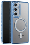 Samsung Galaxy S26 Plus Joke Simli Magneticsafe Kılıf - Mavi
