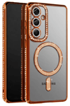 Samsung Galaxy S26 Plus Joke Simli Magneticsafe Kılıf - Turuncu