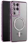 Samsung Galaxy S26 Ultra Joke Simli Magneticsafe Kılıf - Derin Mor