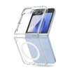 Samsung Galaxy Z Flip 6 Kılıf Magneticsafe Şeffaf Silikon - Şeffaf