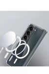 Samsung Galaxy Z Fold 6 Kılıf Magneticsafe Şeffaf Silikon - Şeffaf
