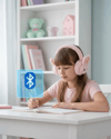 Şarjlı Tavşan Tasarımlı Kablosuz Bluetooth Kulaklık Stereo Ses ve Hafıza Kart Destekli