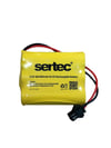 SERTEC 3.6V 3S1P AA 800 MAH KABLO + SİYAH KONNEKTÖRLÜ OYUNCAK PİLİ