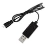 Sertec 3.7V Li-ion 51005-2P Soket Drone Bataryası USB Şarj Kablosu