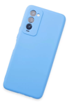 Tecno Camon 18 Kılıf First Silikon - Mavi