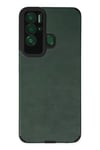 Tecno Pova Neo Kılıf Loop Deri Silikon - Yeşil