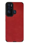 Tecno Pova Neo Kılıf Loop Deri Silikon - Kırmızı