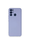 Tecno Pova Neo Kılıf Nano içi Kadife Silikon - Lila