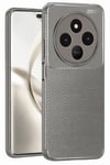 Tecno Spark 30 Kılıf Auto Focus Karbon Kapak - Gri