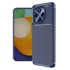Tecno Spark 30 Pro Kılıf Auto Focus Karbon Kapak - Lacivert