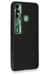 Tecno Spark 7 Pro Kılıf First Silikon - Siyah