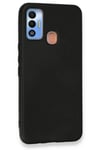 Tecno Spark 7T Kılıf First Silikon - Siyah