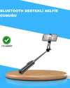 Uzaktan Kumandalı Bluetooth Selfie Çubuğu– 130 cm Ayarlanabilir
