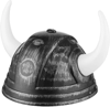 Viking Asteriks Başlığı Gümüş Renk