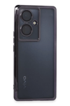 Vivo V29 Lite Kılıf Lensli Silikon - Mor