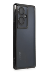 Vivo V29 Lite Kılıf Lensli Silikon - Siyah