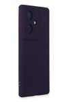 Vivo V29 Lite Kılıf Nano içi Kadife Silikon - Mor