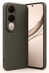 Vivo V50 Lite 4G Auto Focus Karbon Kapak - Kahverengi