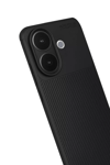 Vivo V60 Lite Auto Focus Karbon Kapak - Siyah