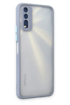 Vivo Y11S Kılıf Montreal Silikon Kapak - Gri