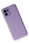 Vivo Y15S Kılıf Lansman Glass Kapak - Lila