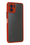Vivo Y15S Kılıf Montreal Silikon Kapak - Kırmızı