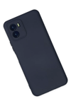 Vivo Y15S Kılıf Nano içi Kadife Silikon - Lacivert