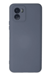 Vivo Y15S Kılıf Nano içi Kadife Silikon - Gri
