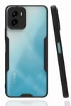 Vivo Y15S Kılıf Platin Silikon - Siyah
