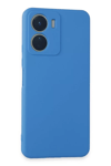 Vivo Y16 Kılıf First Silikon - Mavi